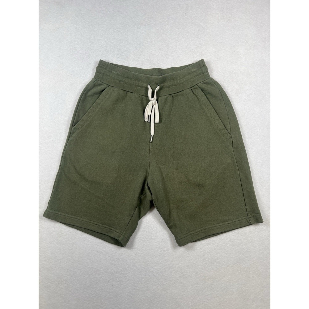 John Elliott Olive Green Mens‎ French Terry Sweat Shorts Size 1 / S